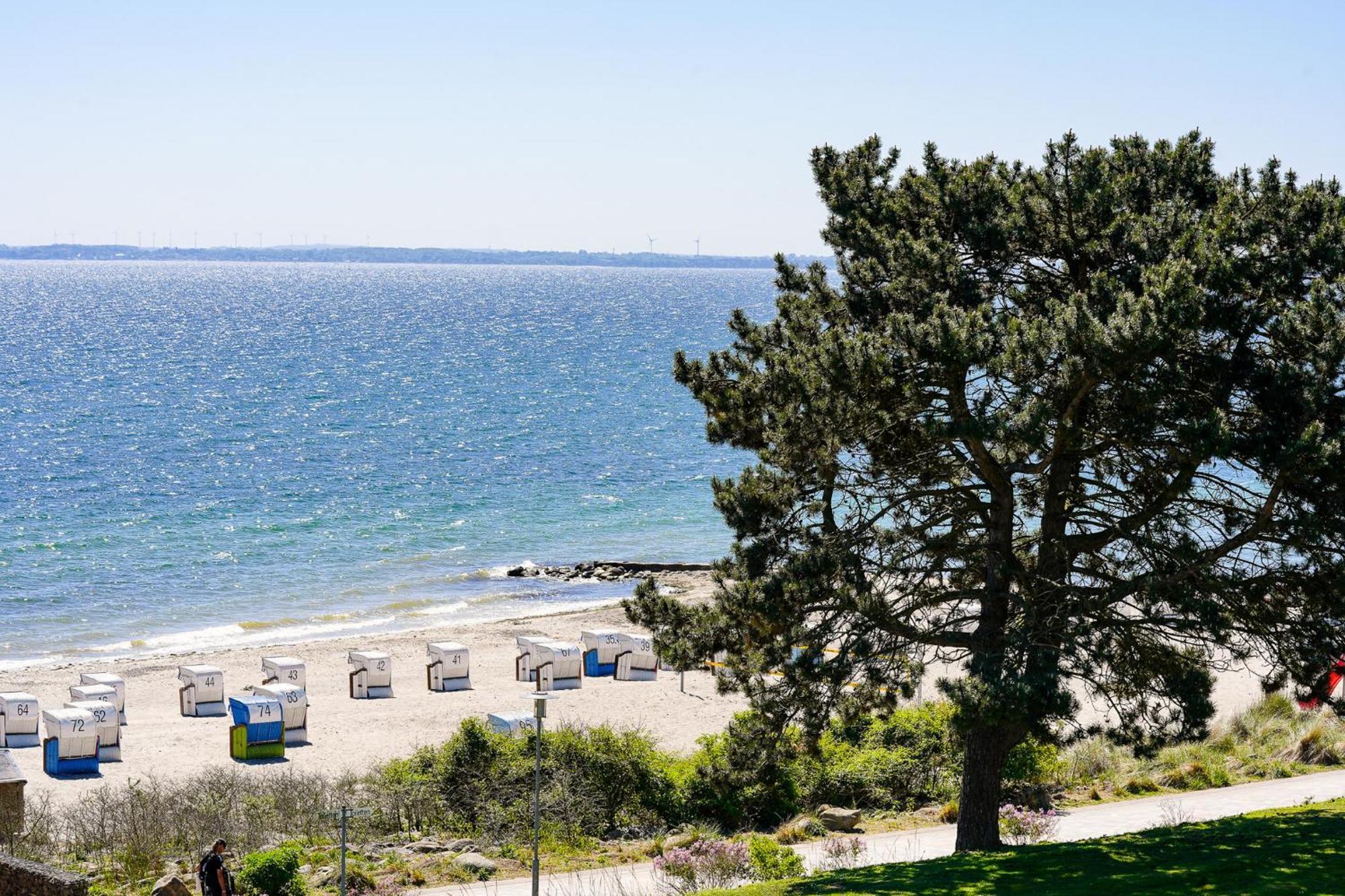 109 Traumblick, 1Reihe, Strandlage Sierksdorf Bagian luar foto